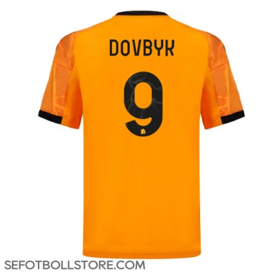 AS Roma Artem Dovbyk #9 Replika Bortatröja 2025-26 Kortärmad AS Roma Artem Dovbyk #9 Replika Bortatröja 2025-26 Kortärmad